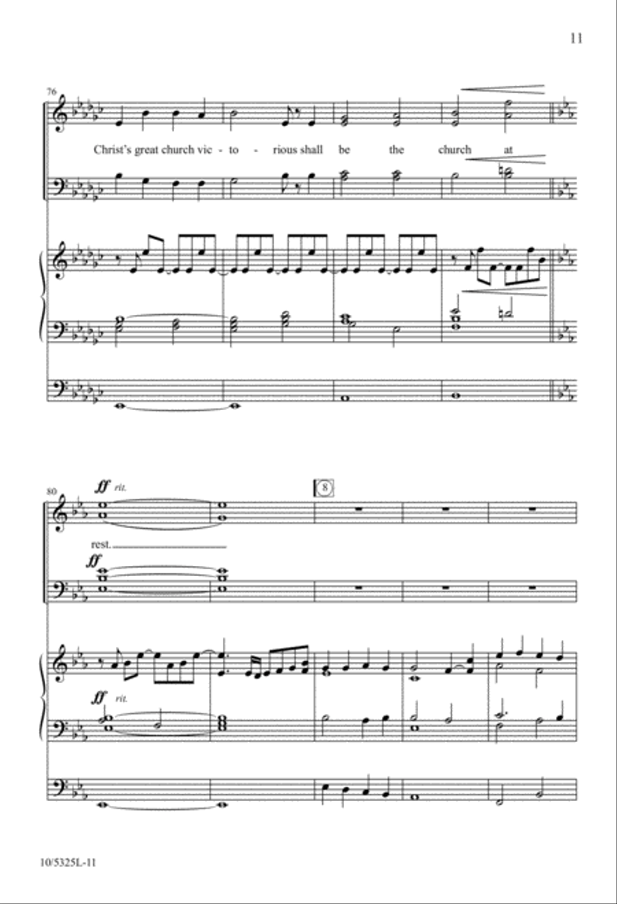 Our Firm Foundation 4-Part scores gallery preview page 11