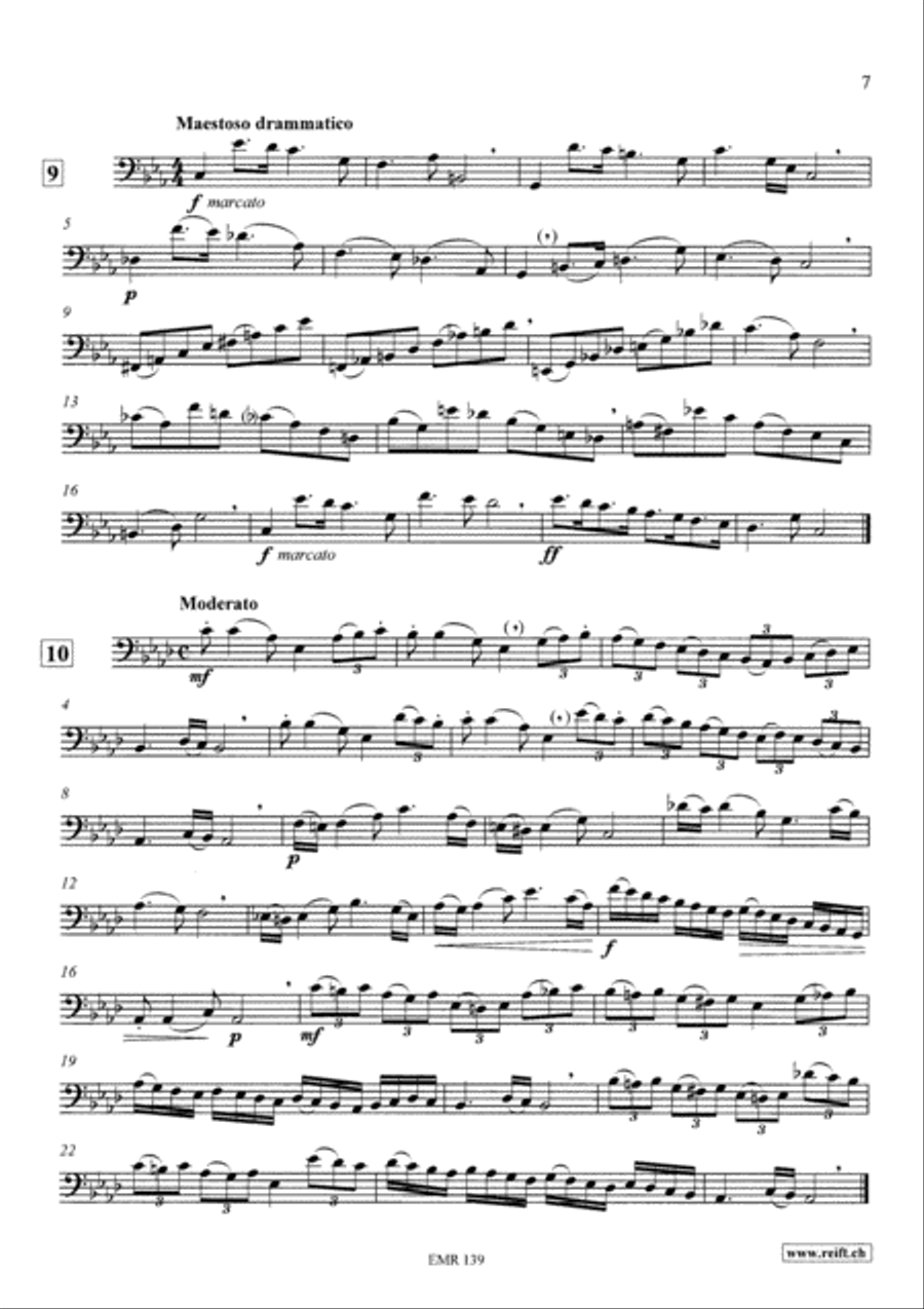 Technical & Melodic Studies Vol. 4 Trombone scores gallery preview page 7