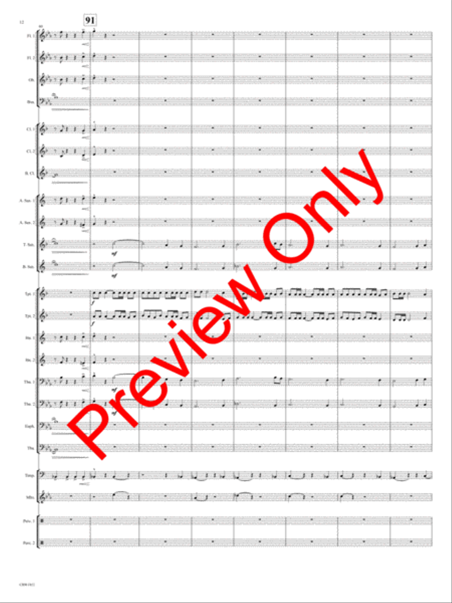 Viserion Concert Band scores gallery preview page 15