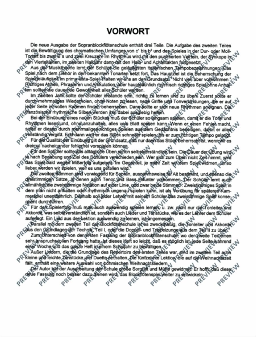 School for Descant Recorder Soprano Recorder scores gallery preview page 5