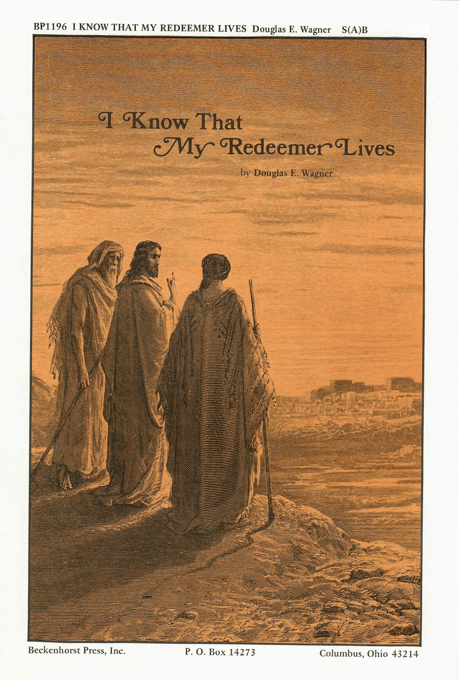 I Know That My Redeemer Lives - Wagner Choir scores gallery preview page 1
