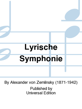 Book cover for Lyrische Symphonie