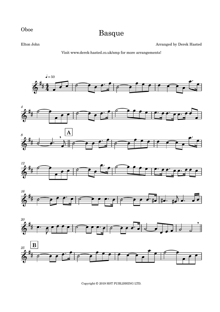 Basque Oboe scores gallery preview page 4