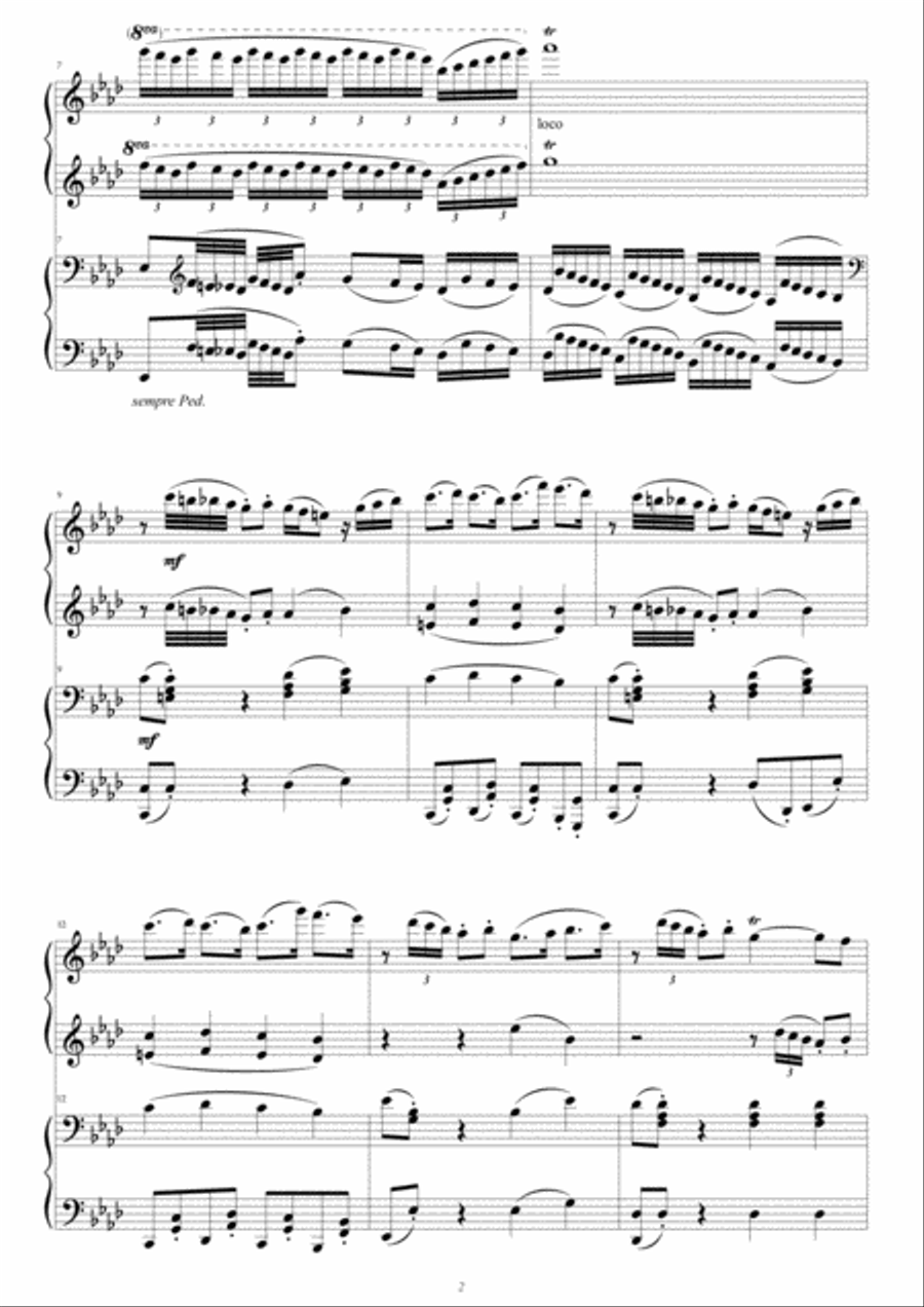 Danzas españolas para piano a 4 manos image number null
