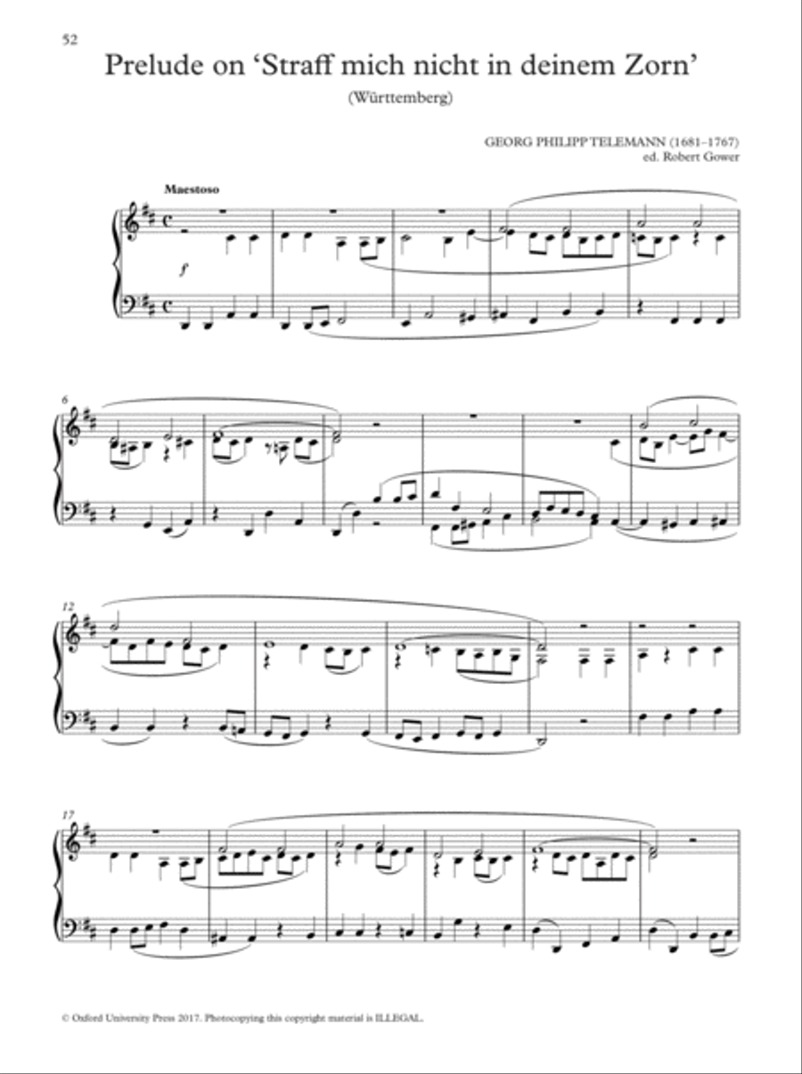 Oxford Book of Lent and Easter Organ Music for Manuals Organ Solo scores gallery preview page 52