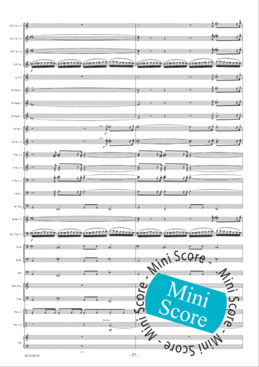 Migyur Fanfare Band scores gallery preview page 43