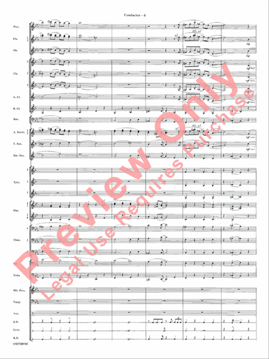 Leroy Anderson: A Legacy in Sound Concert Band scores gallery preview page 9
