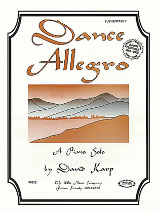 Book cover for Dance Allegro