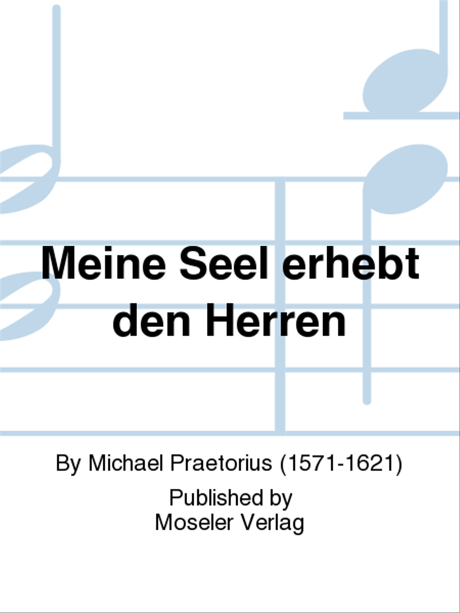 Meine Seel erhebt den Herren 4-Part scores gallery preview page 1