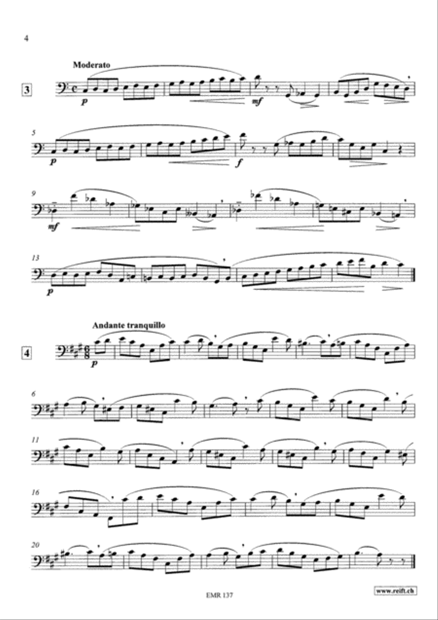 Technical & Melodic Studies Vol. 3 Trombone scores gallery preview page 4