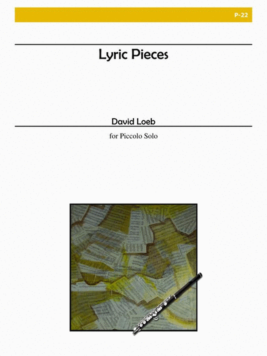 Lyric Pieces for Piccolo Solo