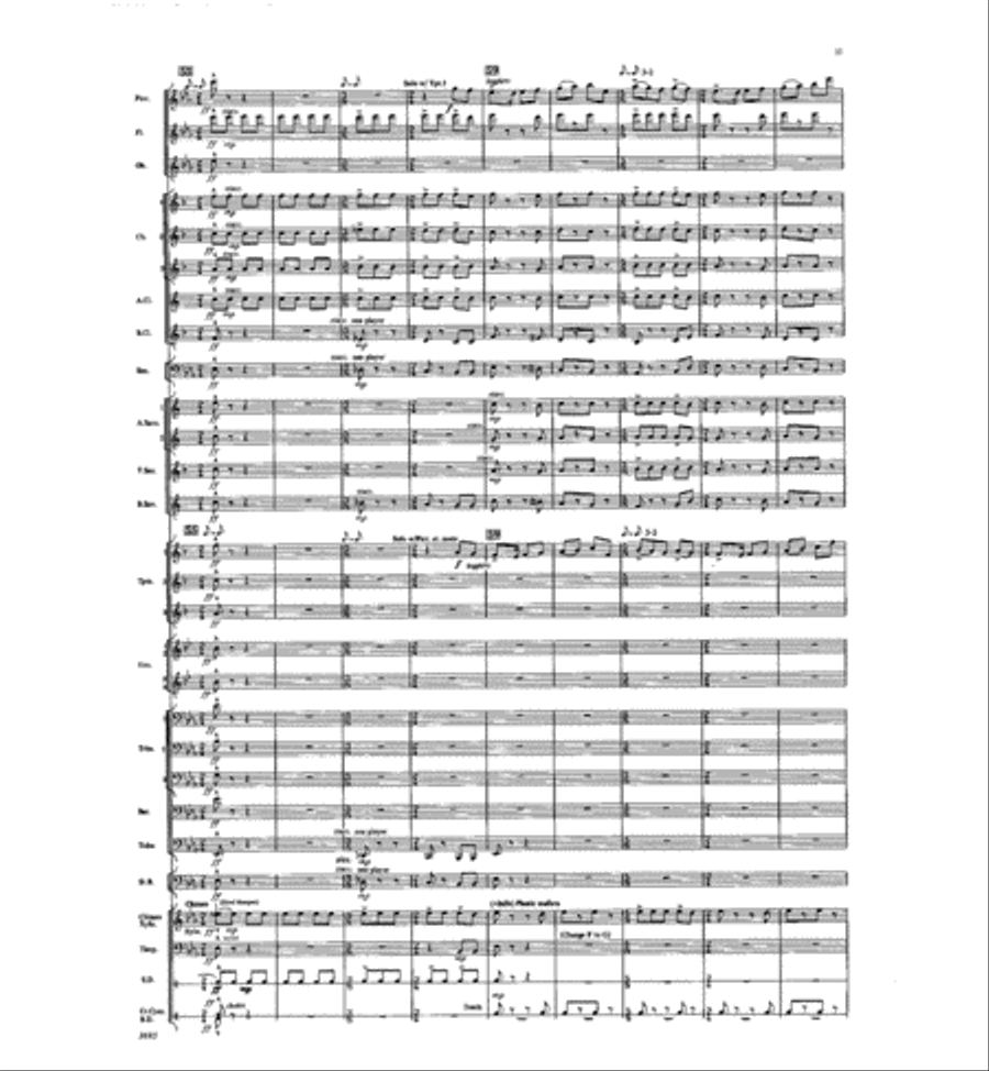 In All Its Glory Concert Band scores gallery preview page 9