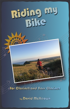 Book cover for Riding My Bike for Clarinet and Bass Clarinet Duet