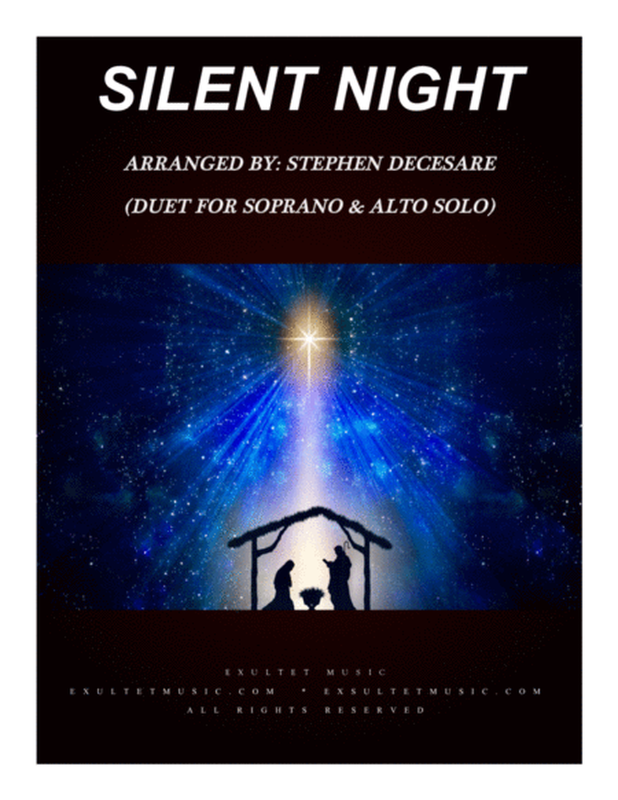Silent Night (Duet for Soprano and Alto Solo) image number null
