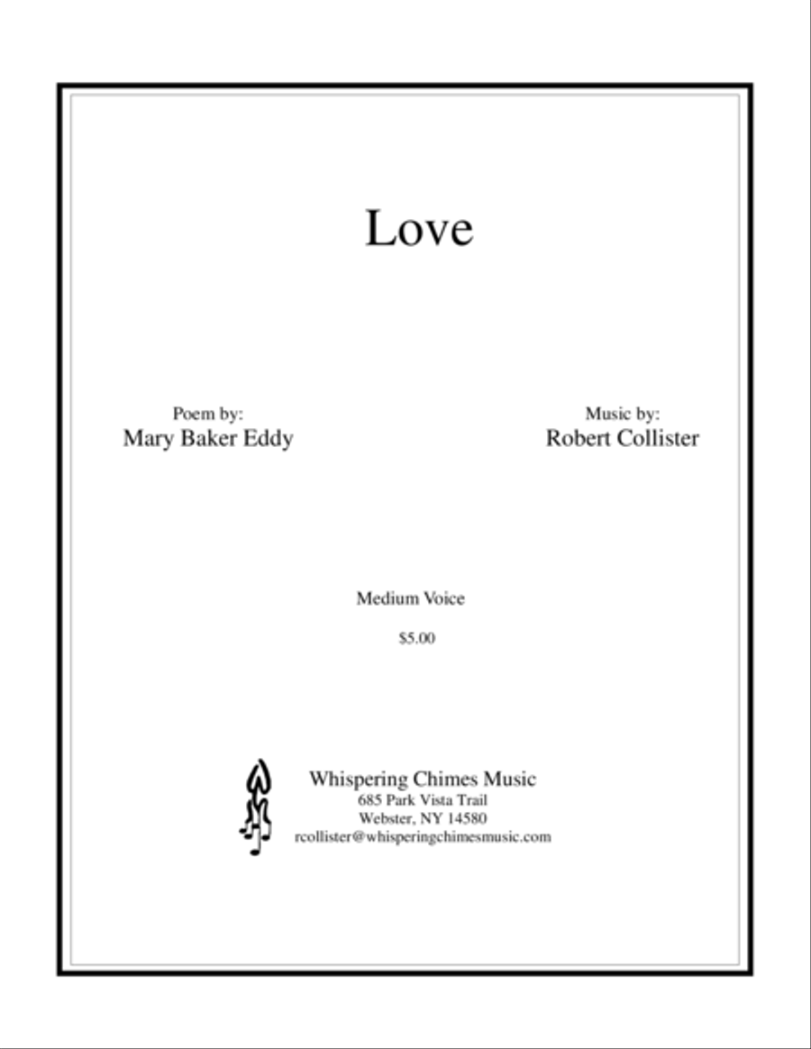 Love medium voice Medium Voice scores gallery preview page 1
