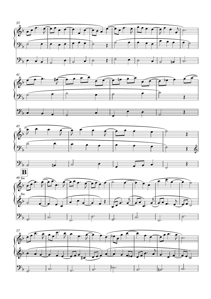 Organ Chorale Prelude Großer Gott, wir loben dich, 