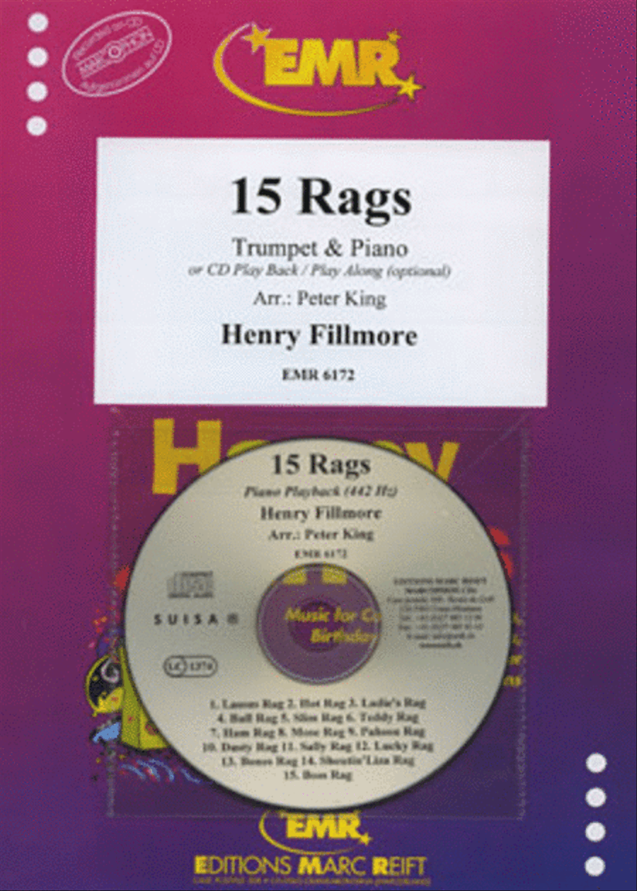 15 Rags 15 Rags Trumpet Solo scores gallery preview page 1