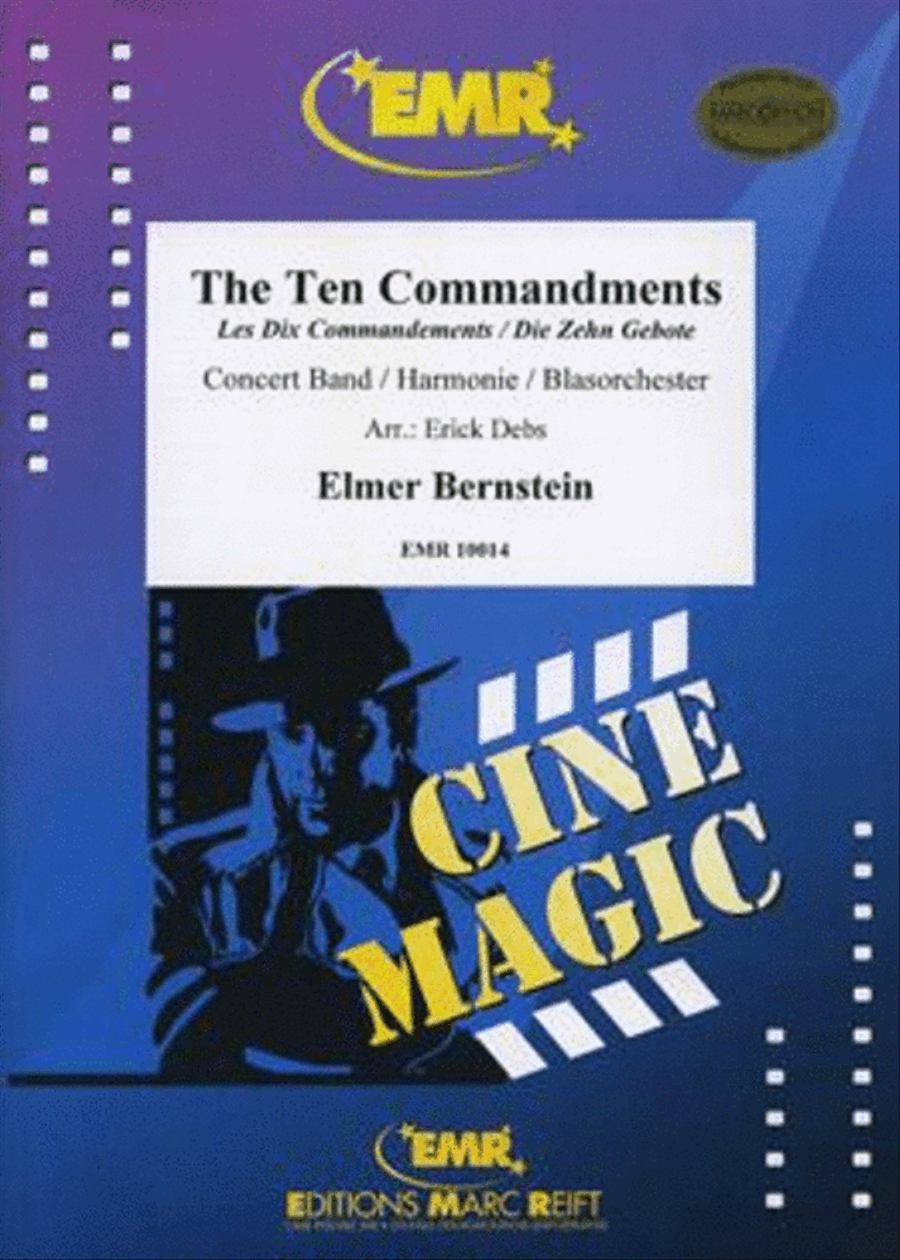 The Ten Commandments Concert Band scores gallery preview page 1