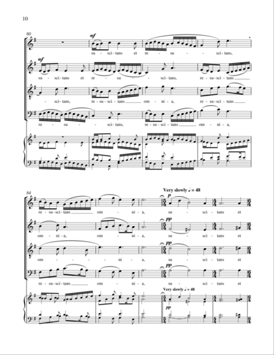 Spiritus sanctus vivificans vita 4-Part scores gallery preview page 18