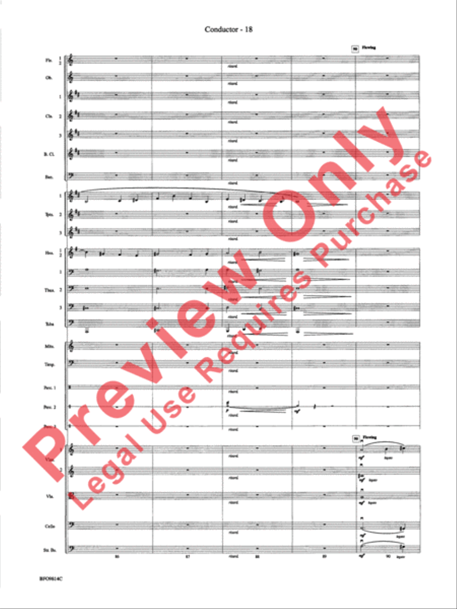 Into the Storm Full Orchestra scores gallery preview page 21