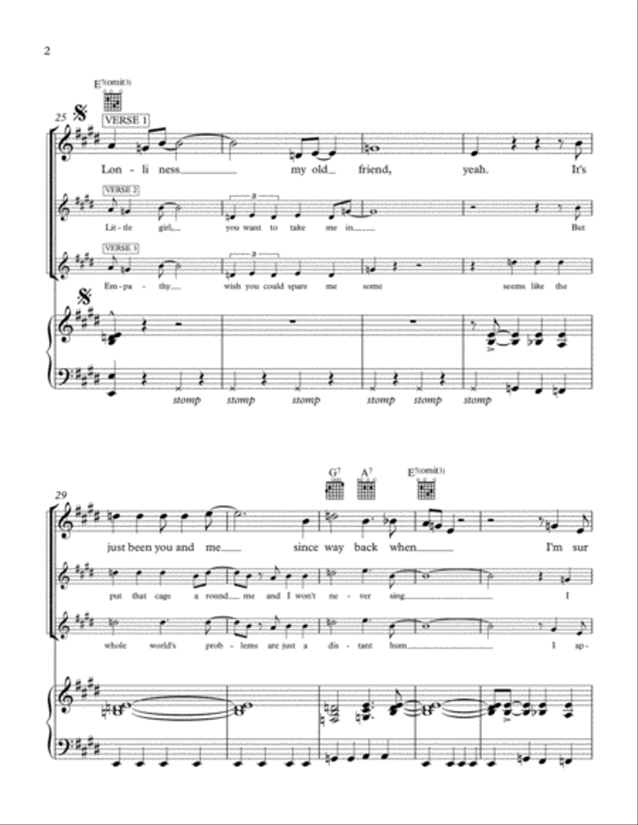 Certain Distance Voice scores gallery preview page 2