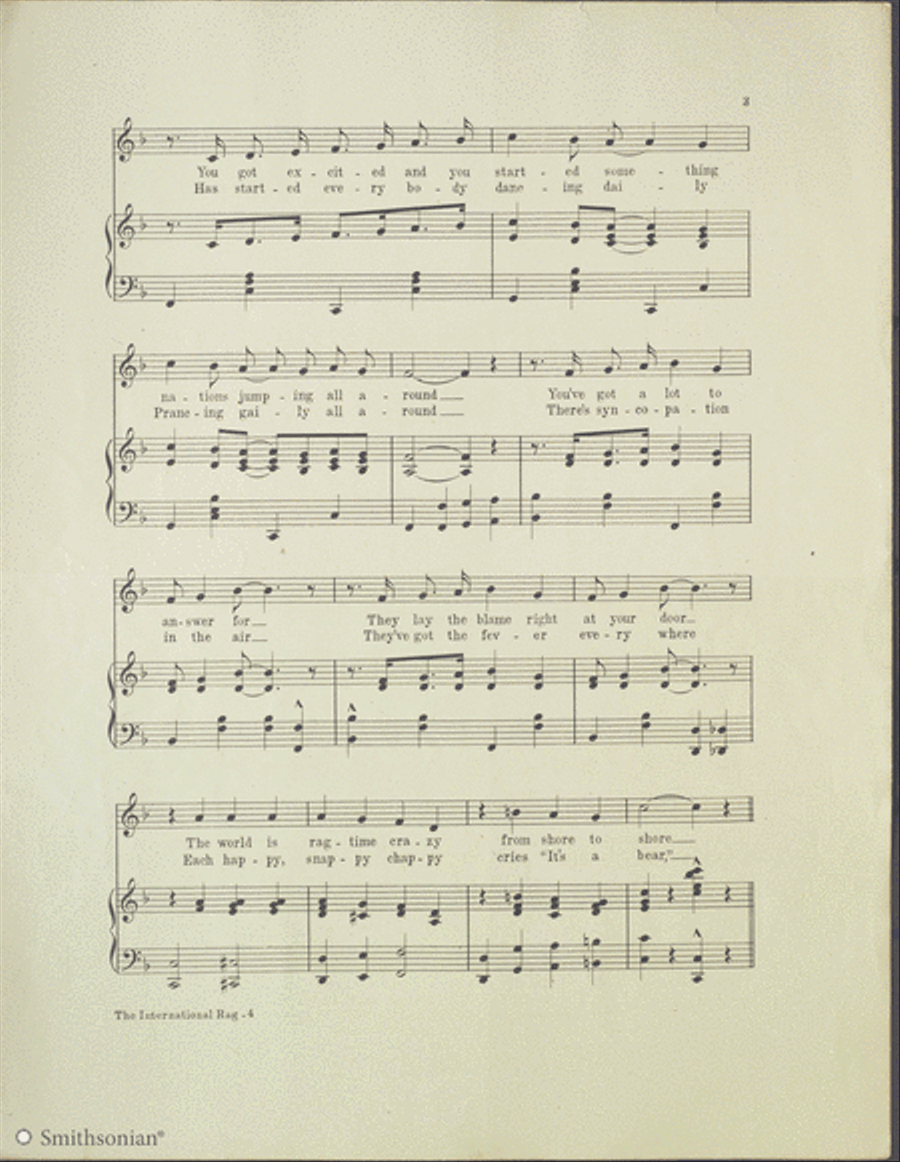 That International Rag Piano Solo scores gallery preview page 3