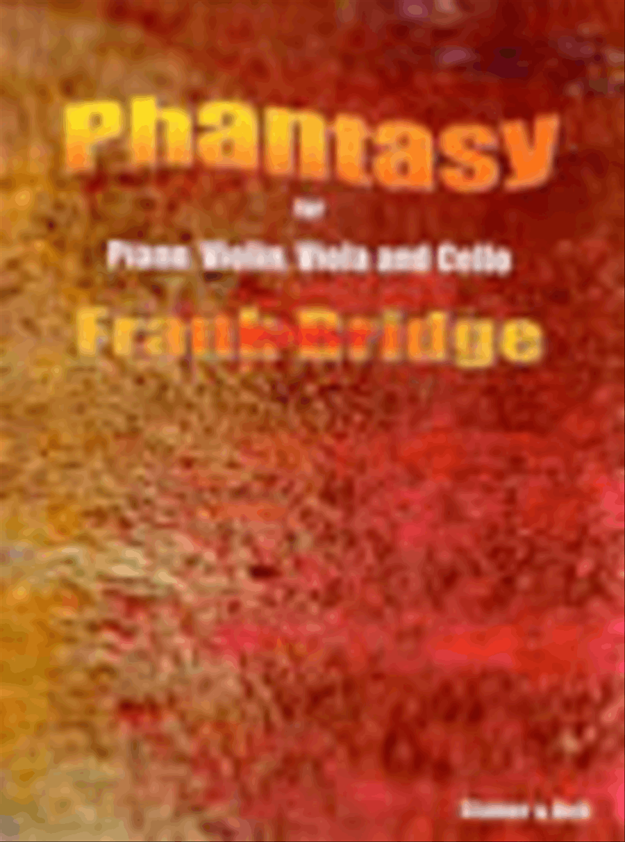Phantasy in F sharp minor. Violin, Viola, Cello and Piano Piano Quartet scores gallery preview page 1