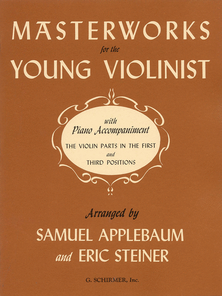 Masterworks for Young Violinists (Piano / Violin)