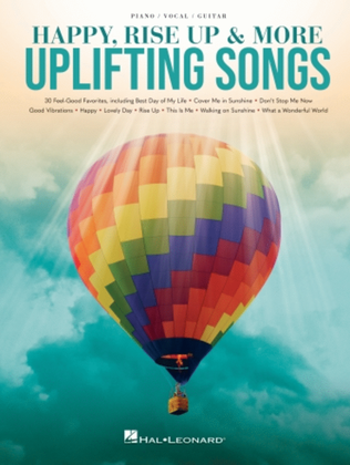 Book cover for Happy, Rise Up & More Uplifting Songs