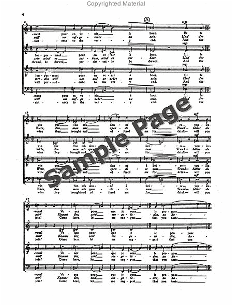 Canticle To Hope Vocal Score 4-Part scores gallery preview page 5