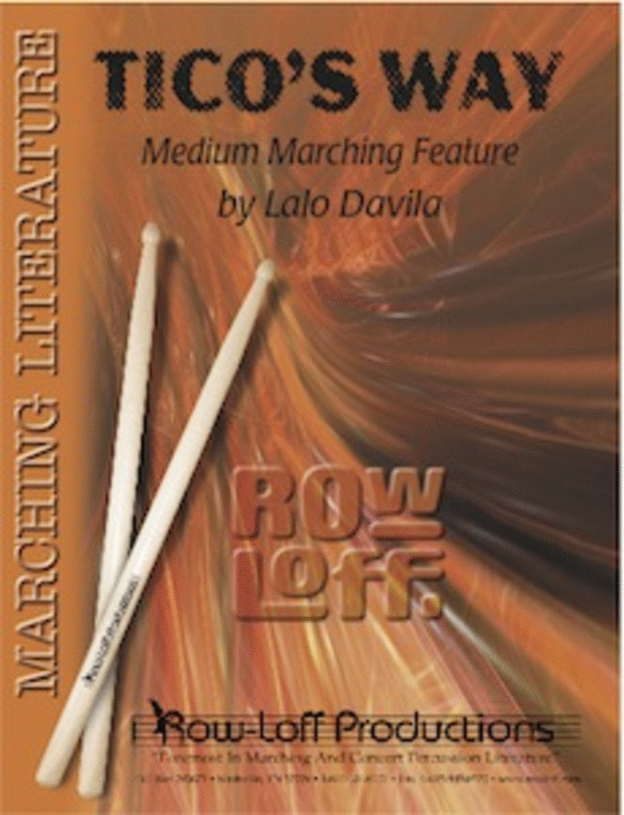 Tico's Way Percussion Ensemble scores gallery preview page 1