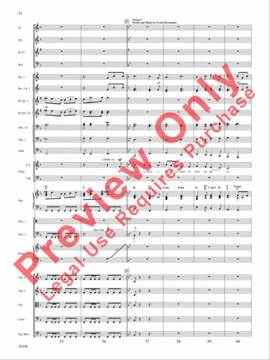 Rejoice Rejoice Choir scores gallery preview page 11