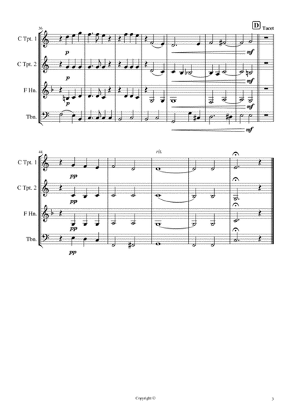 Locus iste - Anton Bruckner WAB 23 (Brass Quartet) image number null