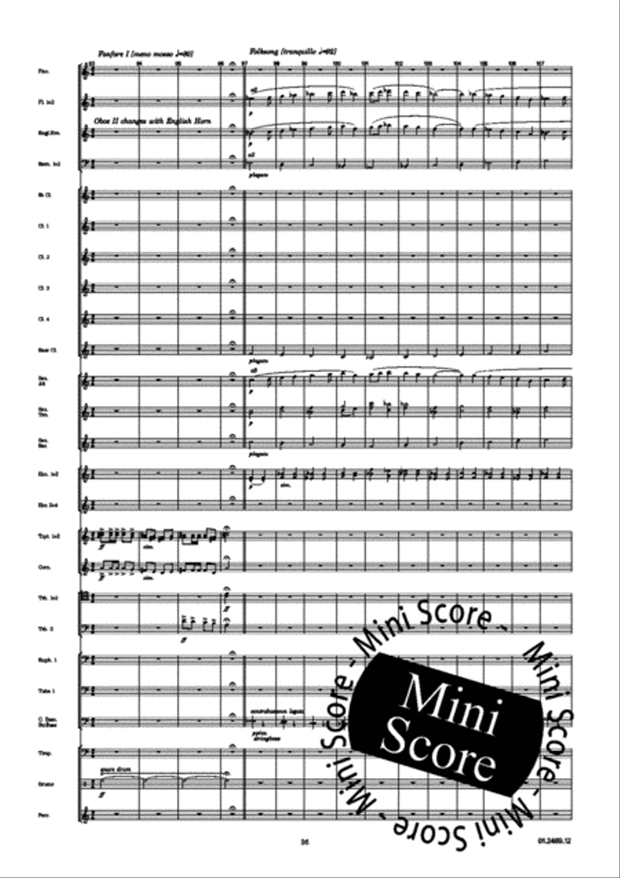 Endymion Concert Band scores gallery preview page 40