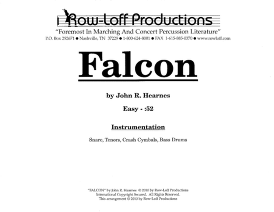 Falcon w/Tutor Tracks