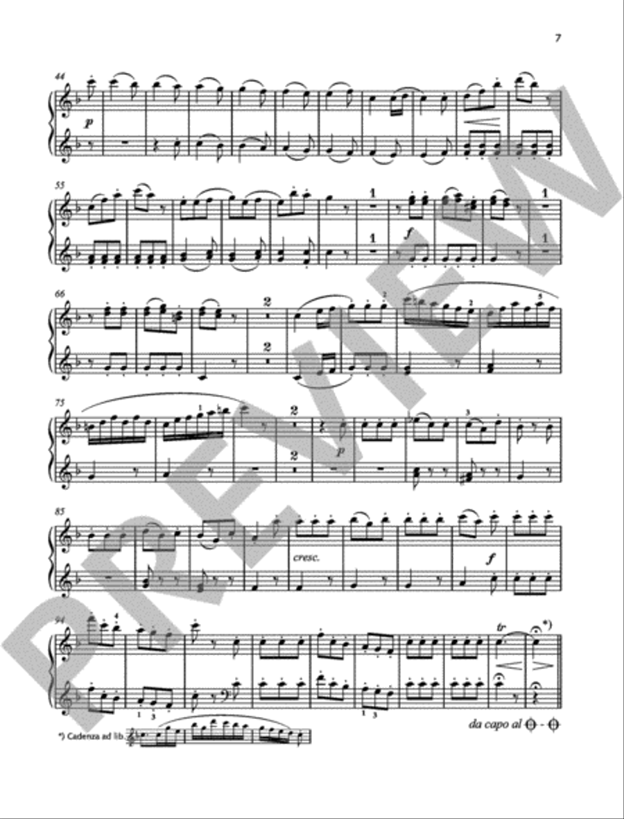 Piano Duets: 50 Original Pieces from 3 Centuries 1 Piano, 4-Hands scores gallery preview page 5