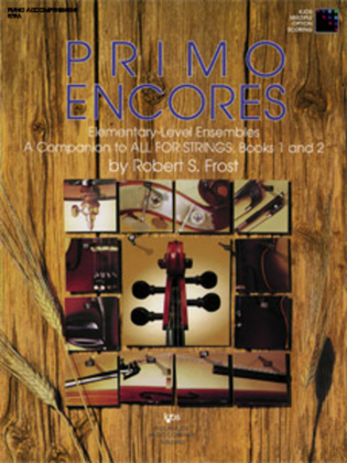 Book cover for Primo Encores - Piano Accmp
