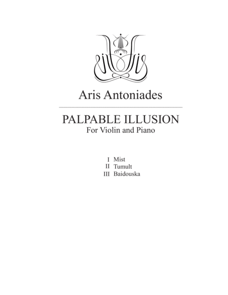 Palpable Illusion for Violin and Piano (score + parts)
