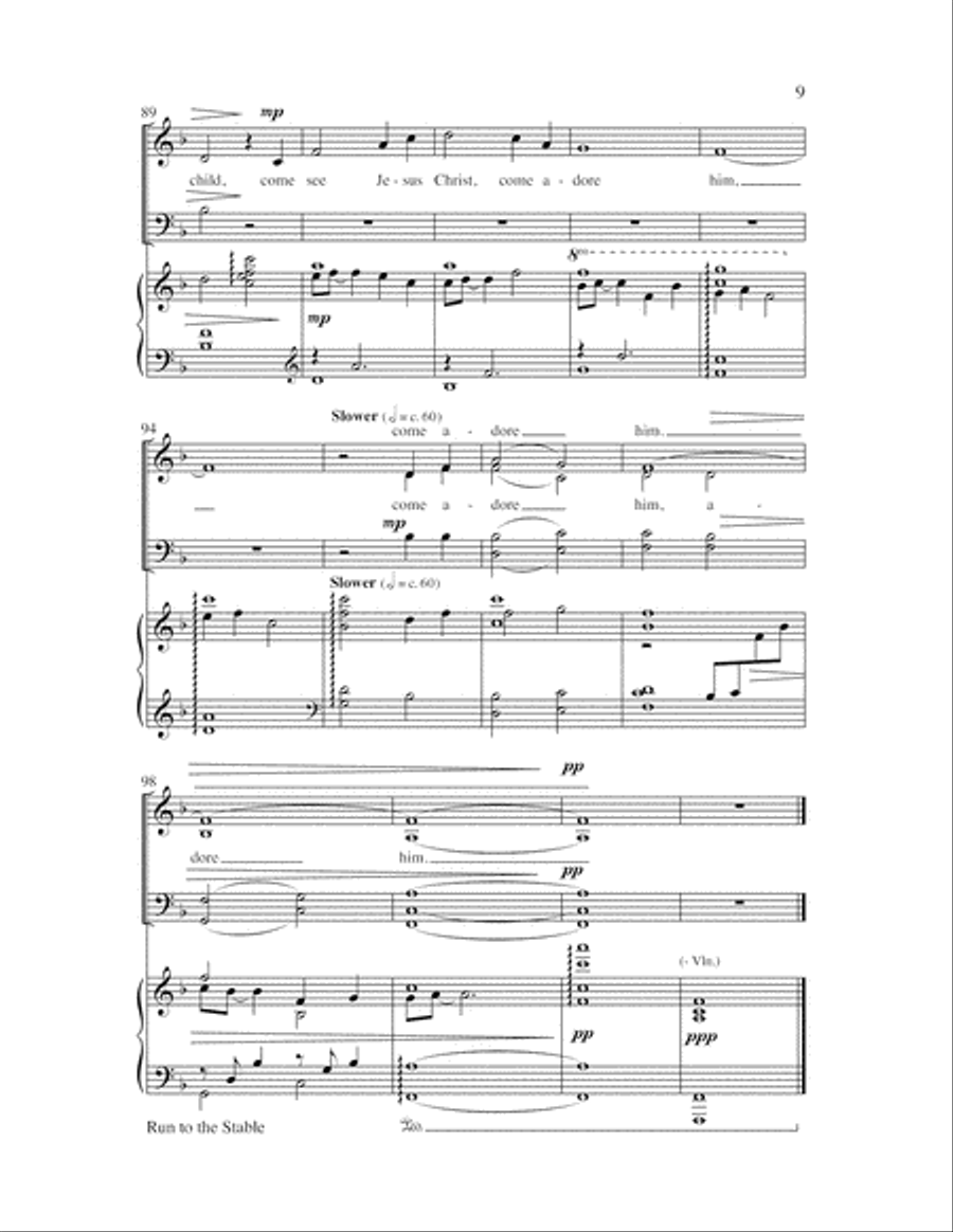 Run to the Stable 4-Part scores gallery preview page 10