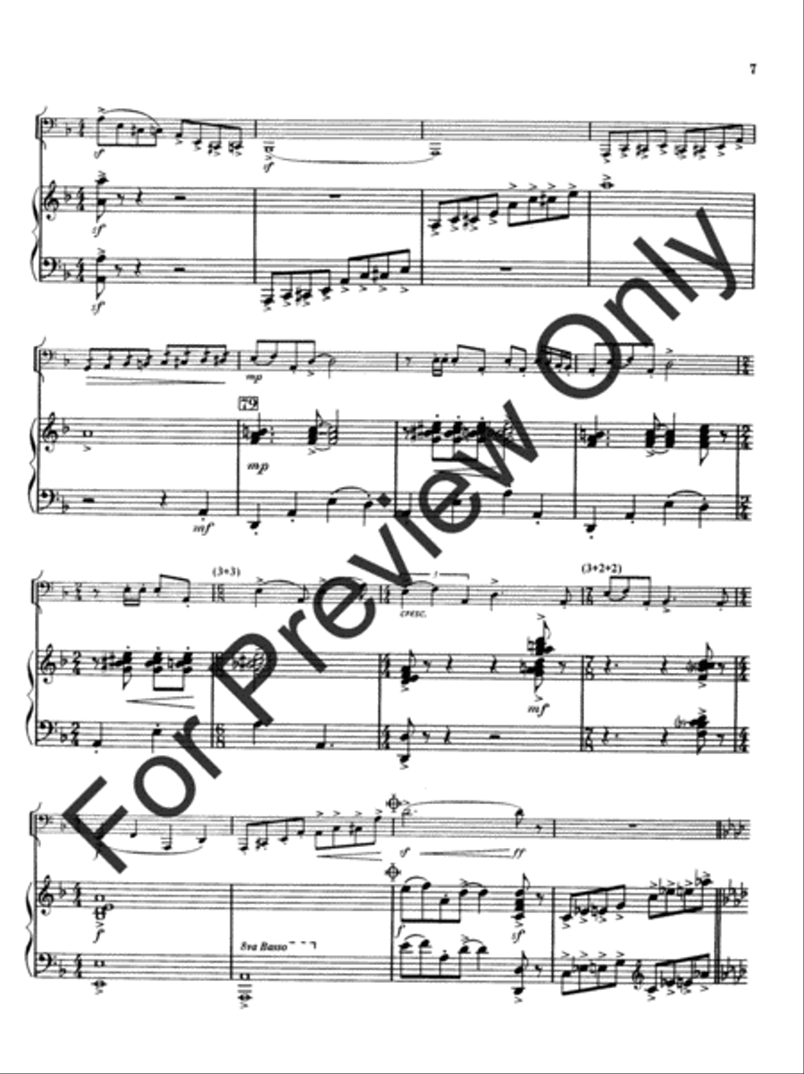 Ballad and Presto Dance Ballad and Presto Dance Tuba scores gallery preview page 9
