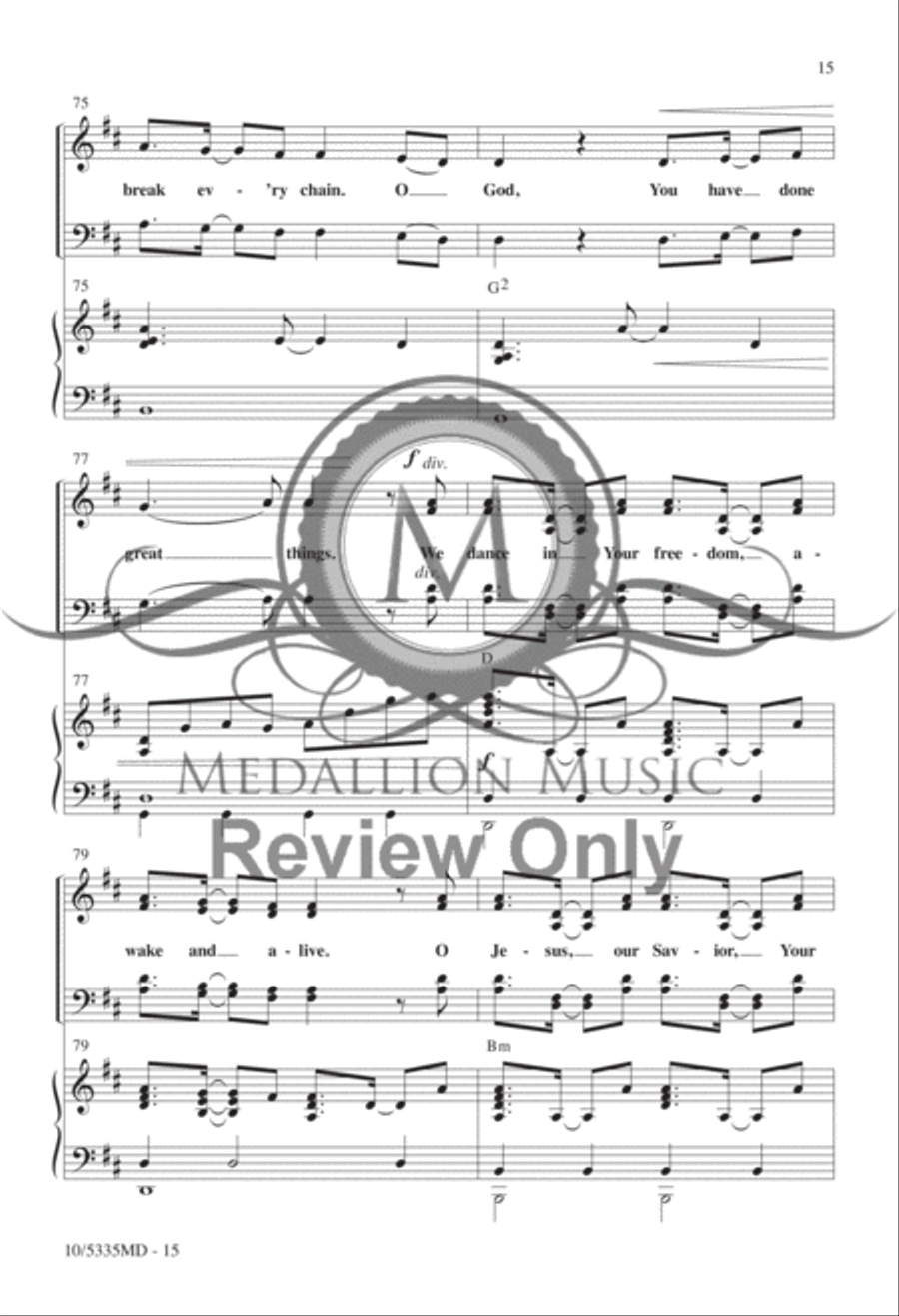 Great Things Great Things 4-Part scores gallery preview page 13