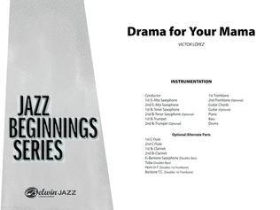 Book cover for Drama for Your Mama: Score