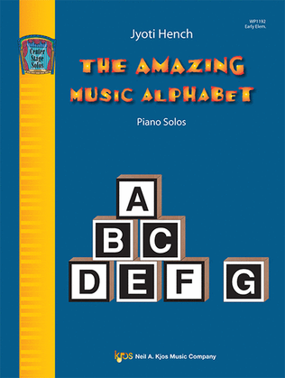 Book cover for The Amazing Music Alphabet
