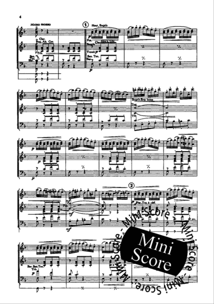 Marinarella Marinarella Concert Band scores gallery preview page 6
