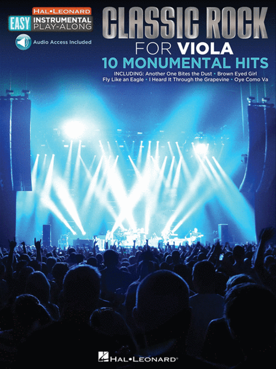 Classic Rock - 10 Monumental Hits Viola Solo scores gallery preview page 1