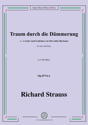 Richard Strauss-Traum durch die Dämmerung,in A flat Major