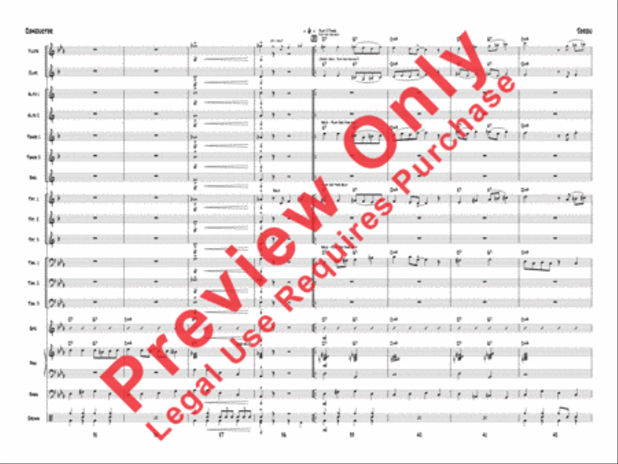 Jordu Jazz Ensemble scores gallery preview page 9