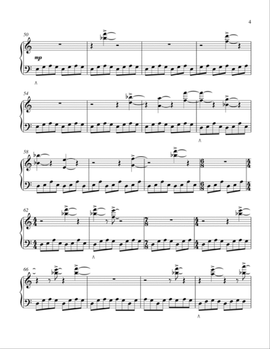 THERUBIXCUBE Piano Solo scores gallery preview page 5