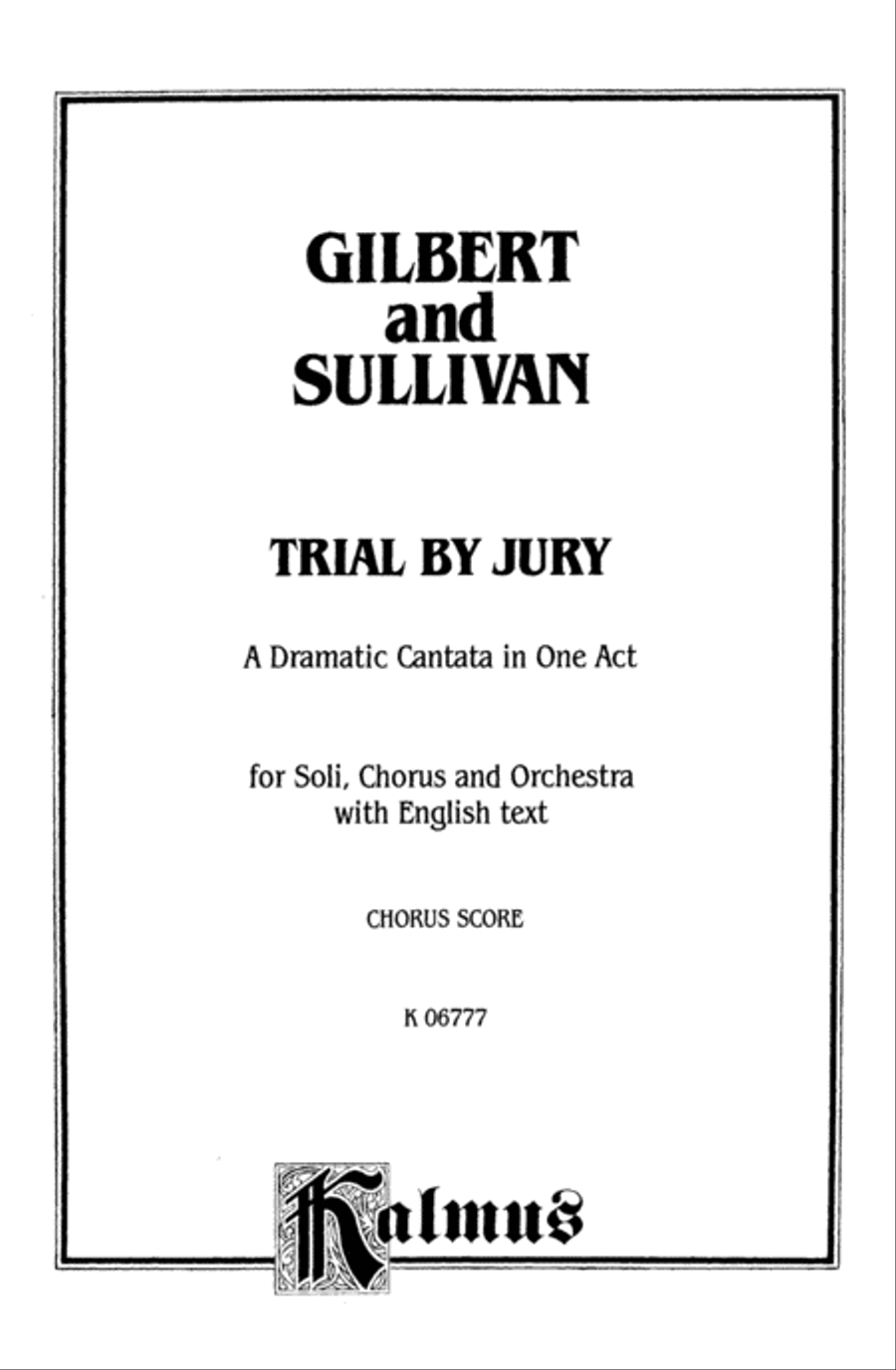 Trial by Jury