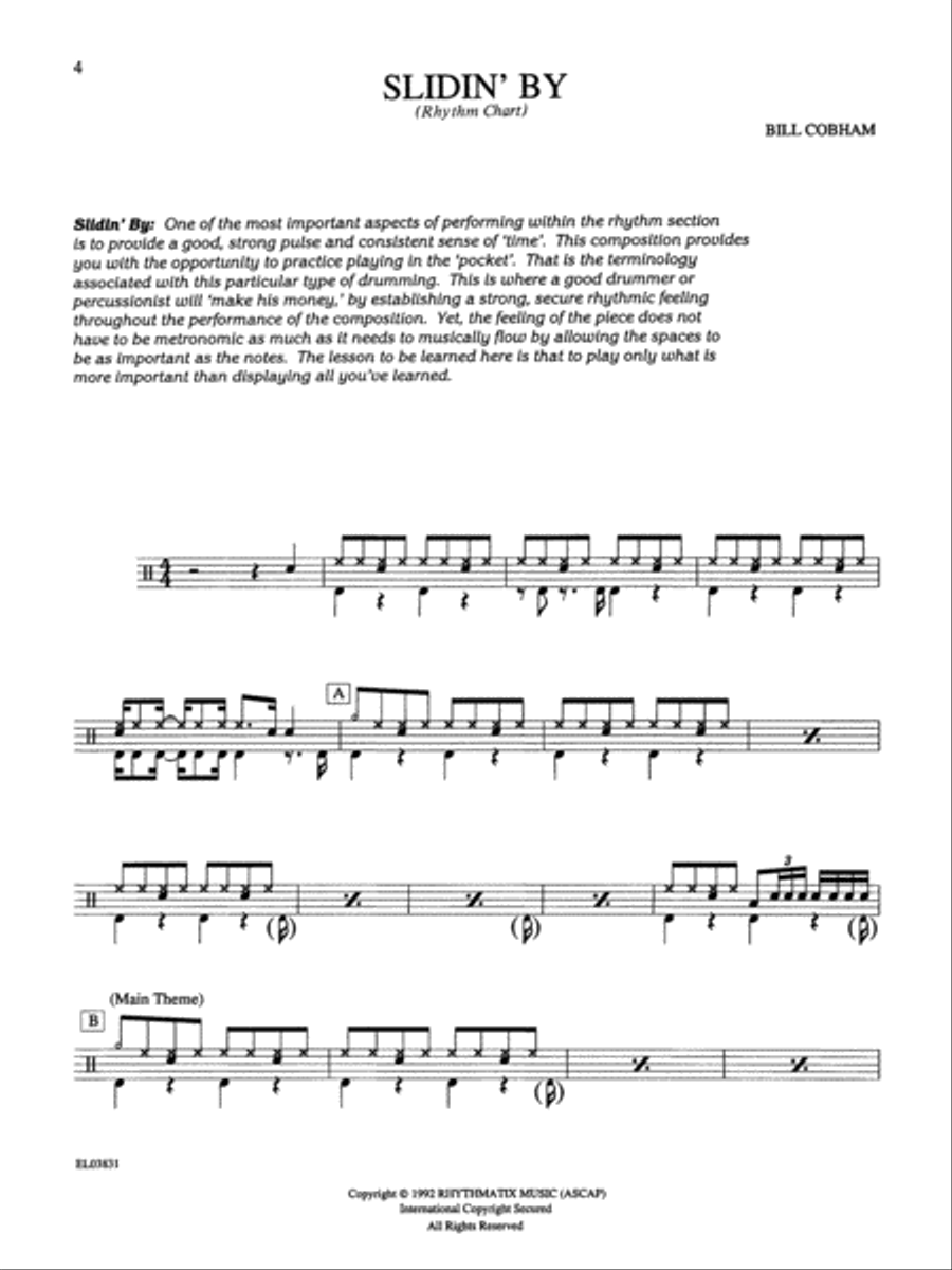 Billy Cobham -- By Design Percussion scores gallery preview page 3